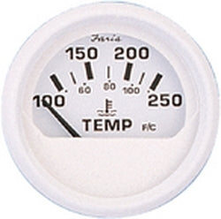 Dress White Water Temp Gauge