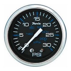 Chesapeake Water Pressure Gauge Black