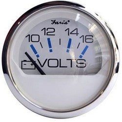 Chesapeake Voltmeter SS White
