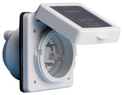 Power Inlet White 30A 125V