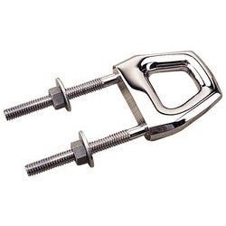 Bow Eye Twin Shank Chrome Zinc