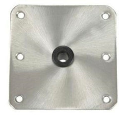 Kingpin Base Center Hole SS 7"x7"