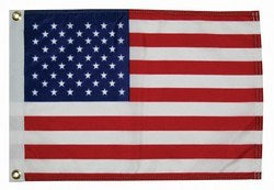 U.S. Flag Dyed 12"x18"