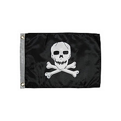Flag Jolly Roger 12"x18"