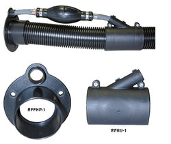 Rigging Flange W/Fuel Port Black