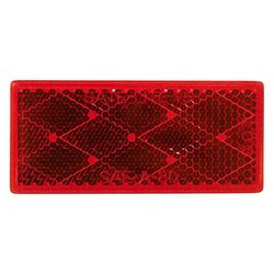 Rectangular Reflector Red (1PK)