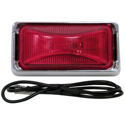 Clearance/Side Light LED Red Chrome/Red