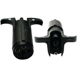 Adapter 6 Round Pin To 4 Flat Pin