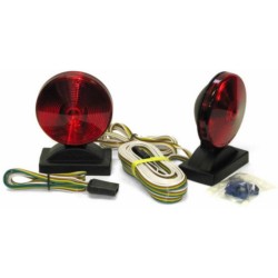 Tow Light Kit Round Magnetic Mount
