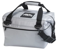 Carbon Soft Cooler Silver 12PK