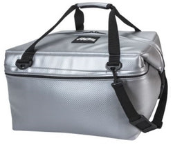Carbon Soft Cooler Silver 48PK