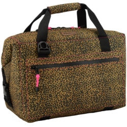 Soft Cooler Leopard W/Pink 12PK