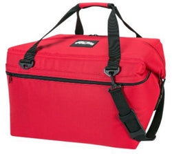 Soft Cooler Canvas Red 48PK