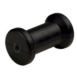 Spool Roller Rubber Black 5" Wide 5/8" Shaft