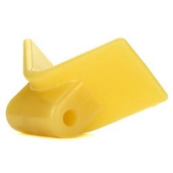 Bow Stop Yellow 3"x3", 6" Span
