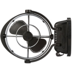Sirocco II Fan Black 3 Speed 12V