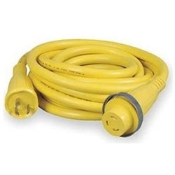 Shore Power Cord Set W/LED 30 A 50'