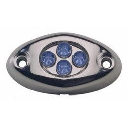 Courtesy Light 4-Blue Led/Chrome