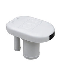 Vented Gas Fill Flip-Top White Straight