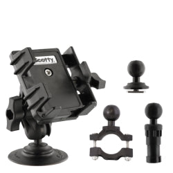 Phone Holder W/Track & Rail Mount