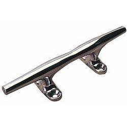 Open Base Cleat Chrome Zinc 4"