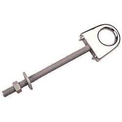 Bow Eye Chrome Zinc 3/8"