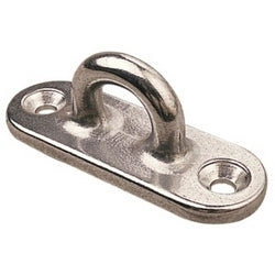 Oblong Eye Plate 316 SS 3"