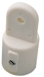 Top Cap Nylon White (PR) 7/8"