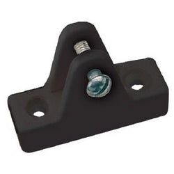 Deck Hinge Concave Nylon Black (PR)