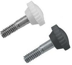Head Screw Nylon White 1/4"