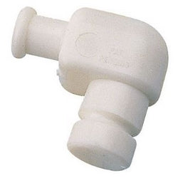Inside Eye End White 90D 3/4"