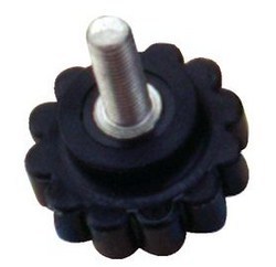 Bimini Top Head Screw Black Pair 1/4-28