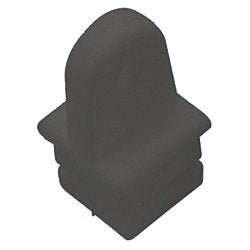 Square Top Insert Nylon Black 7/8"