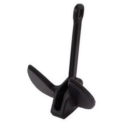Navy Anchor Black Vinyl Size 20