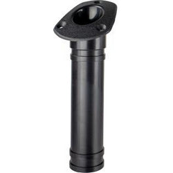 Flush Mount Rod Holder ABS Black