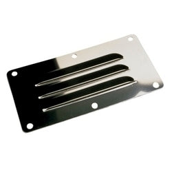 Louvered Vent SS Rectangular 3-1/4"