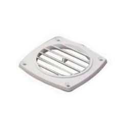 Flush Thru Vent White 3"