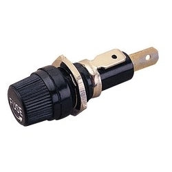 Round Fuse Holder Spade Terminal