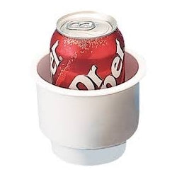 Drink holder Flush Mount White Large
