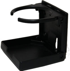 Drink Holder Folding Fixed Black
