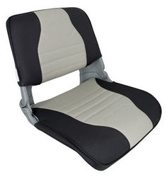Skipper Fold Down DLX Seat GY/CH