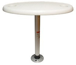 Table Package Oval White 18'x30'