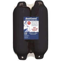 Boat Guard Fender Black 5"x18" 2/PK